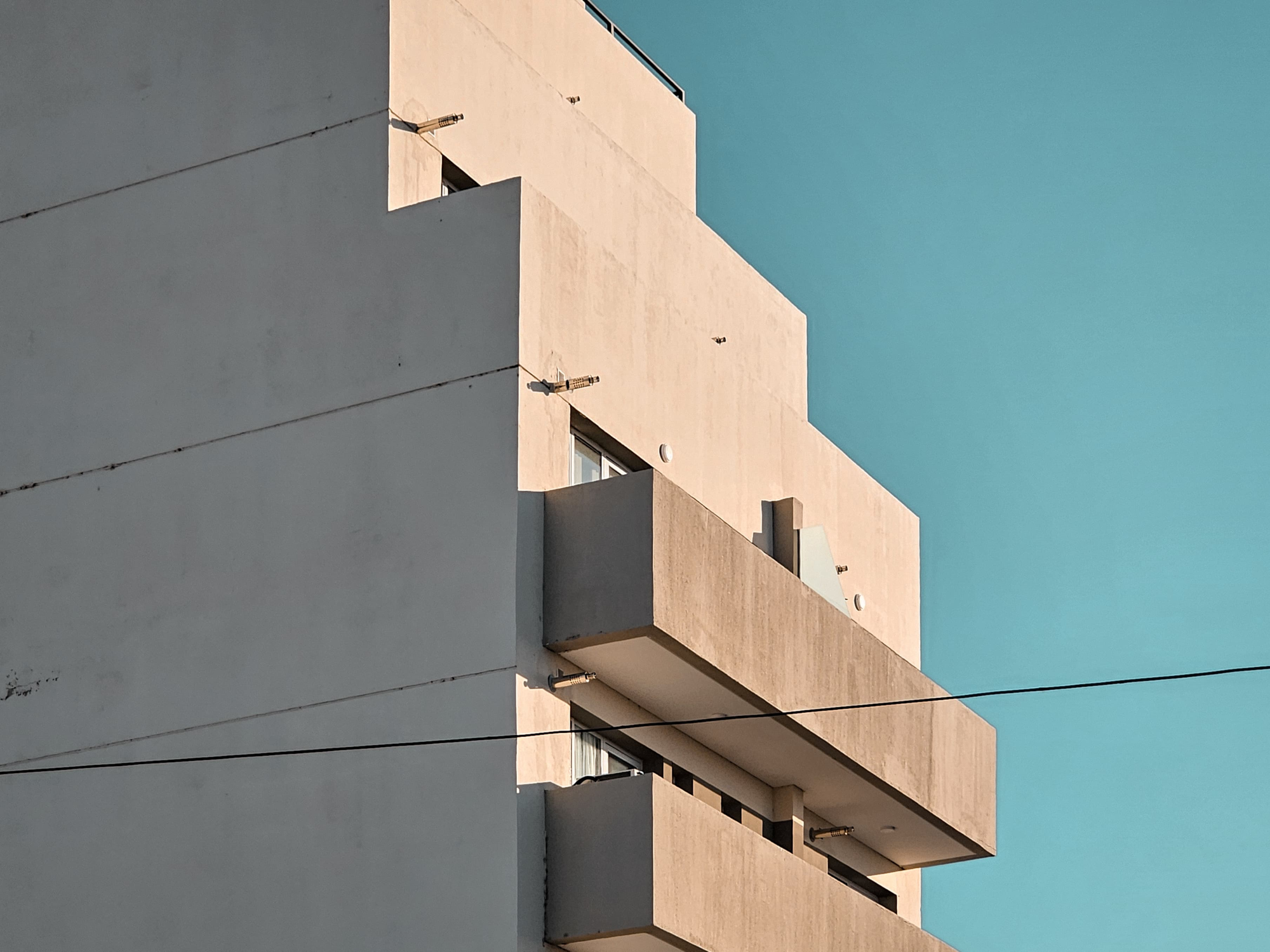 Detalle · Balcones y volúmenes